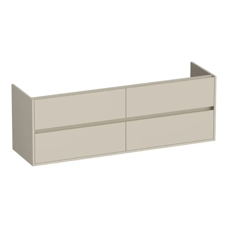 Brauer Adore onderkast 160cm met 4 softclose lades beige mat Populair