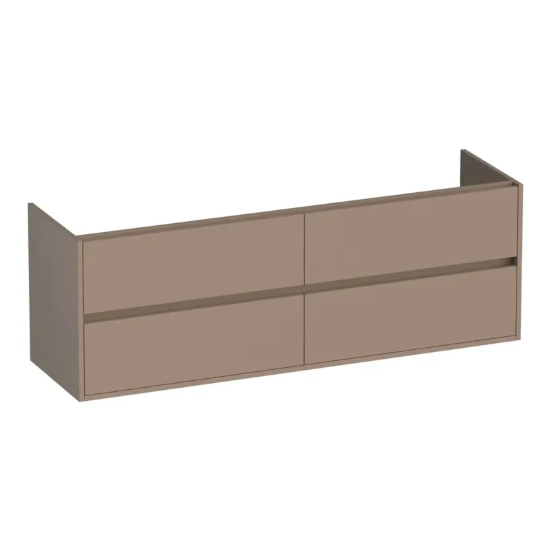Brauer Adore onderkast 160cm met 4 softclose lades mokka mat Merkproduct