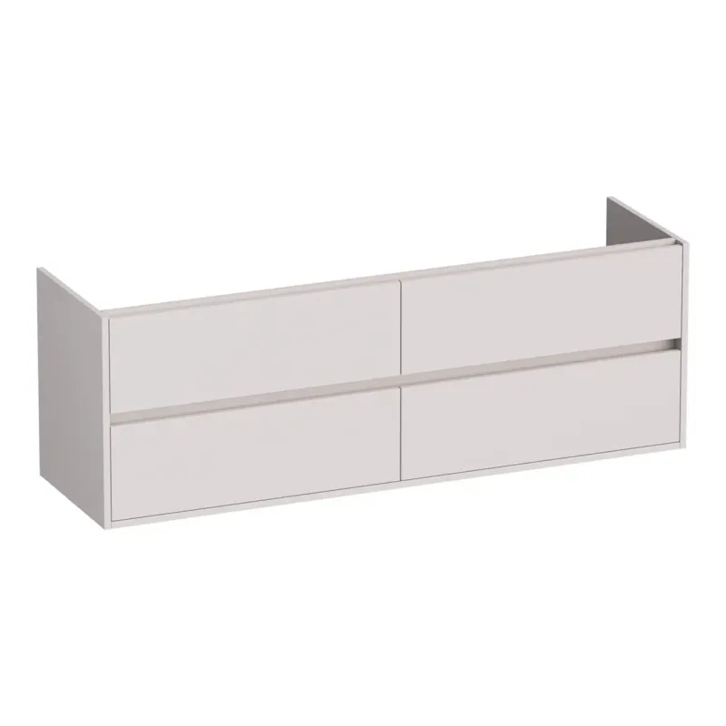 Brauer Adore onderkast 160cm met 4 softclose lades zand mat Dagaanbieding