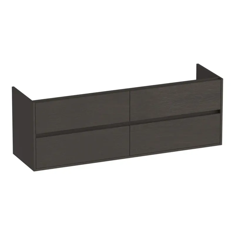Brauer Adore onderkast 160cm met 4 softclose lades timber anthracite Beperkte Voorraad