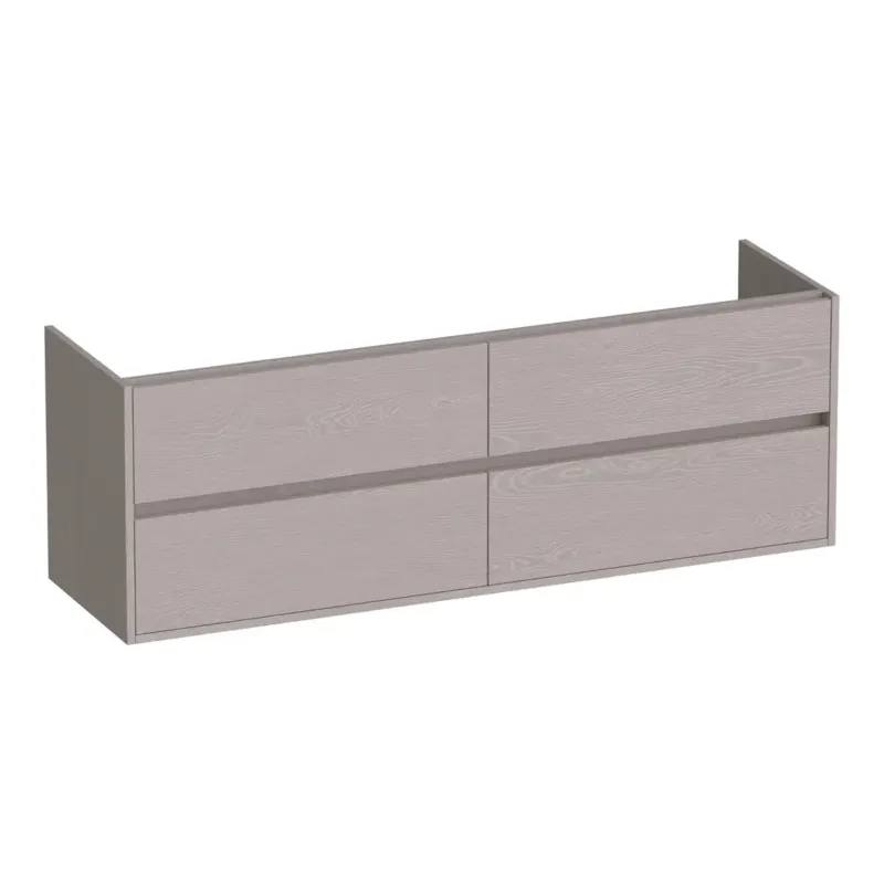 Brauer Adore onderkast 160cm met 4 softclose lades timber greige Nieuw