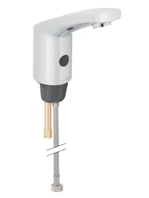 Laatste Kans Geberit Hytronic 85 1-gats wastafelkraan koud of gemengd water chroom