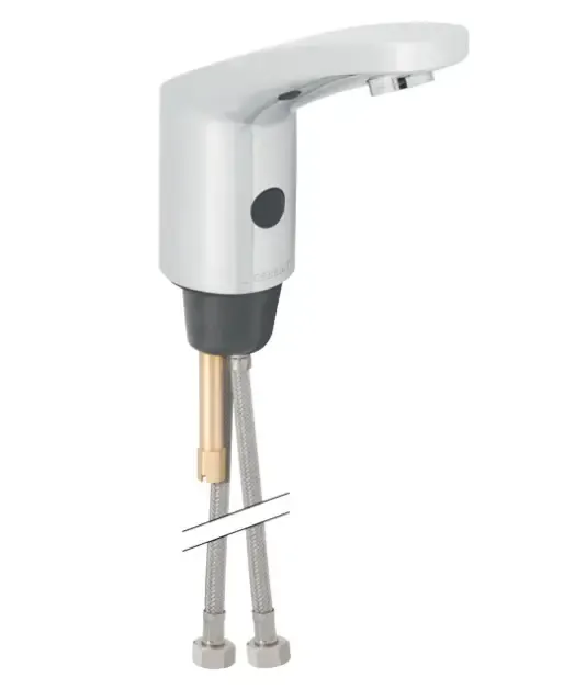 Voordeelprijs Geberit Hytronic 85 1-gats wastafelkraan koud en warm water zonder mengknop chroom