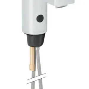 Speciale Aanbieding Geberit Hytronic 86 1-gats wastafelkraan koud en warm water zonder mengknop chroom