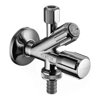 Seizoensaanbieding Schell combinatie hoekstopkraan 1/2"x10mm m. filter chroom