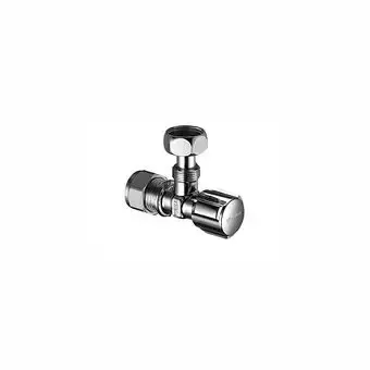Merkproduct Schell Comfort hoekstopkraan m. koppeling verstelbaar knel 15x1/2" chroom