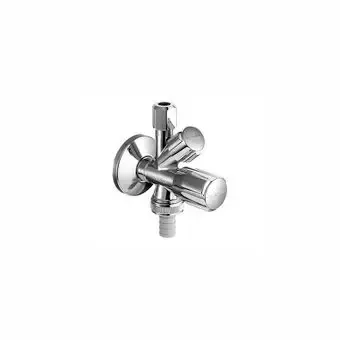 Beperkt Aanbod Schell Comfort combinatiehoekstopkraan m. comfort greep en bovendeel m. vetkamer 1/2" m. terugslagklep chroom