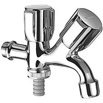Schell Comfort combinatiekraan m. comfort greep en bovendeel met vetkamer 1/2" chroom Superprijs