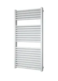 Alleen Vandaag Plieger Imola M designradiator horizontaal middenaansluiting 1230x600mm 943W wit