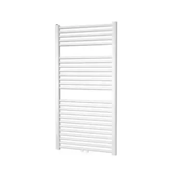 Plieger Palmyra designradiator horizontaal middenaansluiting 1175x600mm 681W antraciet metallic Gratis Retour
