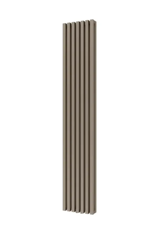Snelle Levering Plieger Siena designradiator verticaal dubbel 1800x318mm 1096W zandsteen