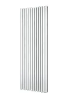 Populair Plieger Siena designradiator verticaal dubbel 1800x606mm 2030W wit