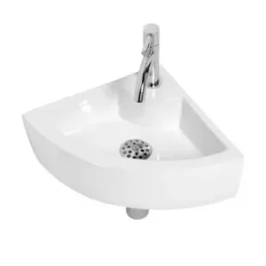 Plieger Miami hoekfonteinset compleet 32x32cm wit Veilige Betaling