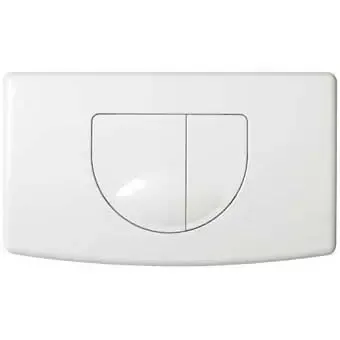 Plieger Main bedieningspaneel voor frontbediening 2-knops wit Express Levering