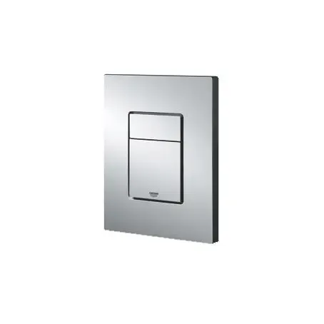Grohe Solido bedieningspaneel dualflush even 2-knops chroom Hoge Kwaliteit