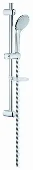 Grohe Euphoria glijstangset m. handdouche Rain 90cm chroom Voordeelprijs