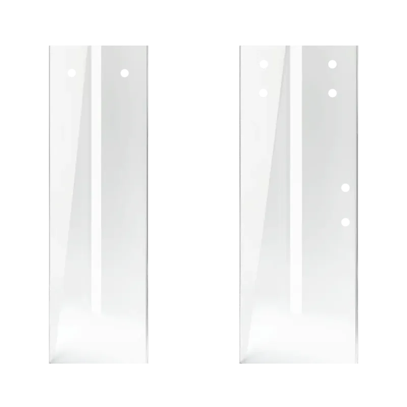 Veilige Betaling Saniclear Supreme glaswand voor douchedeur 110-120cm