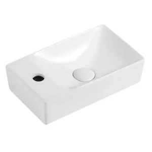 Bestel Nu Sanigoods Compact fontein links 37.5x21.5x10cm glans wit