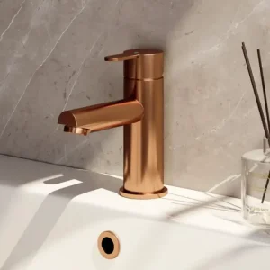 Brauer Copper Edition ColdStart wastafelkraan energy-saving model D koper geborsteld PVD Koopje