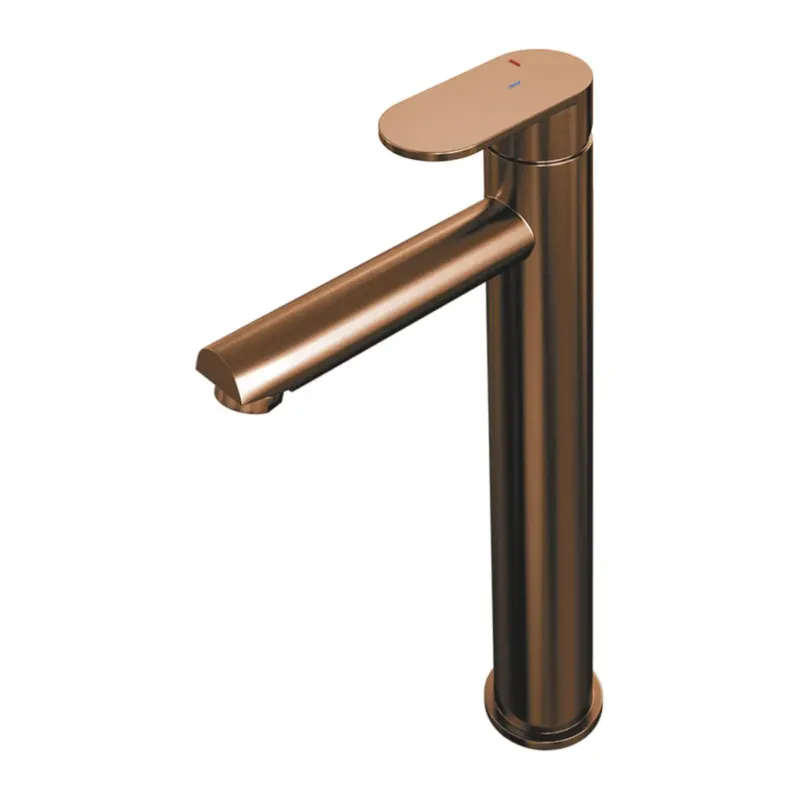 Meest Verkocht Brauer Copper Edition ColdStart verhoogde wastafelkraan energy-saving model C koper geborsteld PVD