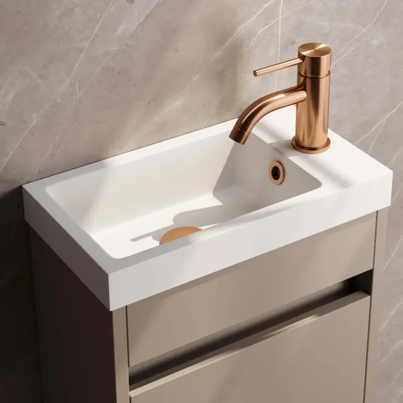 Brauer Copper Edition opbouw fonteinkraan koper geborsteld PVD Aanbieding