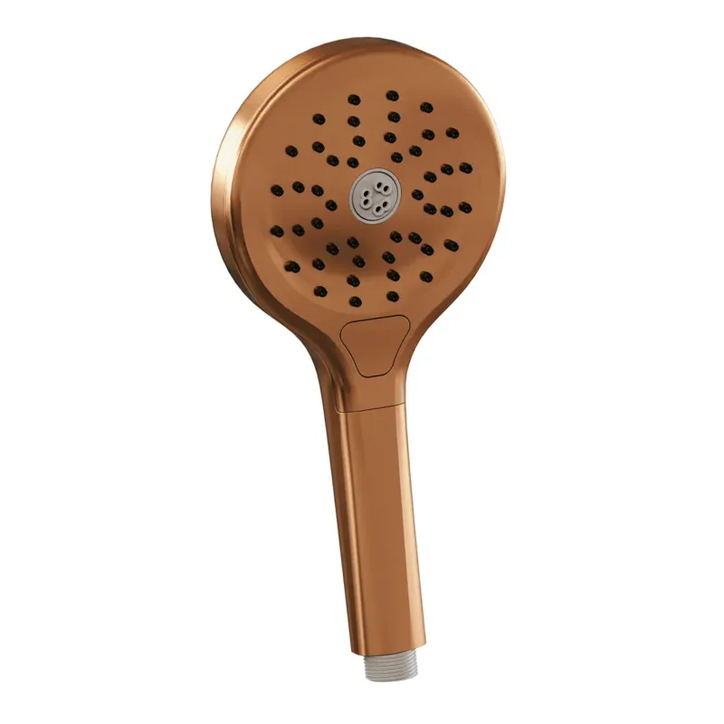 Hoge Kwaliteit Brauer Copper Edition handdouche met 3 standen 12cm koper geborsteld PVD