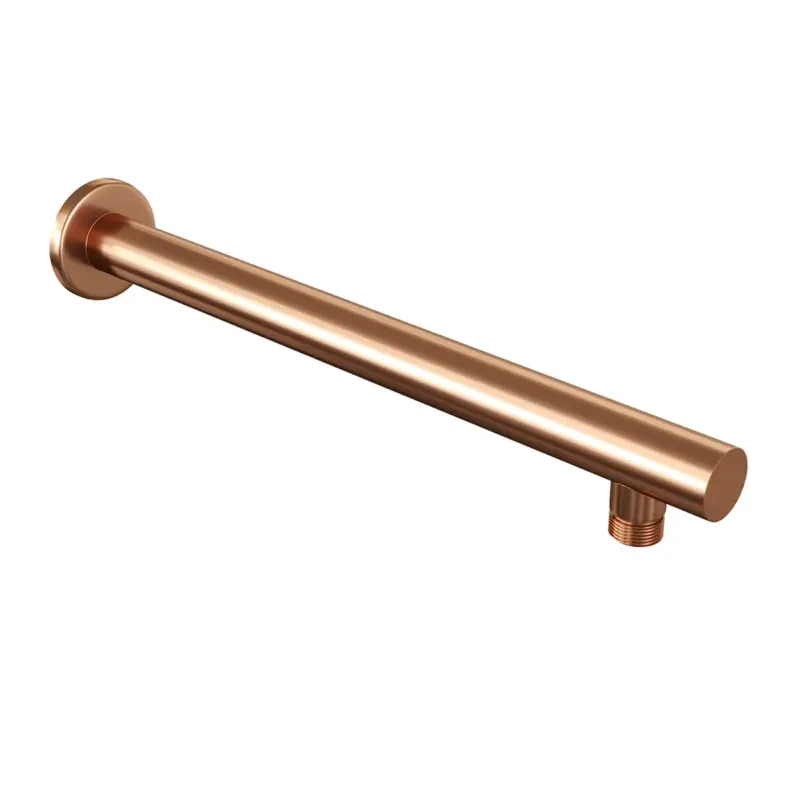 Brauer Copper Edition rechte wandarm koper geborsteld PVD Hoge Kwaliteit