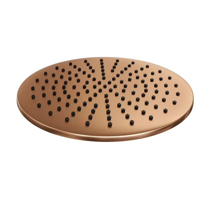 Brauer Copper Edition hoofddouche 30cm koper geborsteld PVD Alleen Vandaag