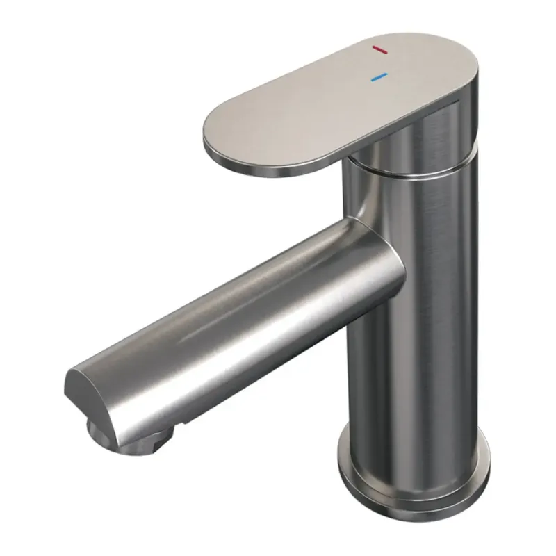 Brauer Brushed Edition ColdStart wastafelkraan energy-saving model C RVS geborsteld PVD Populair