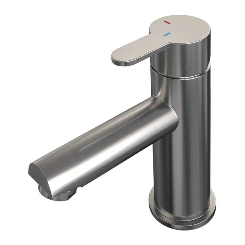 Hoge Kwaliteit Brauer Brushed Edition ColdStart wastafelkraan energy-saving model D RVS geborsteld PVD