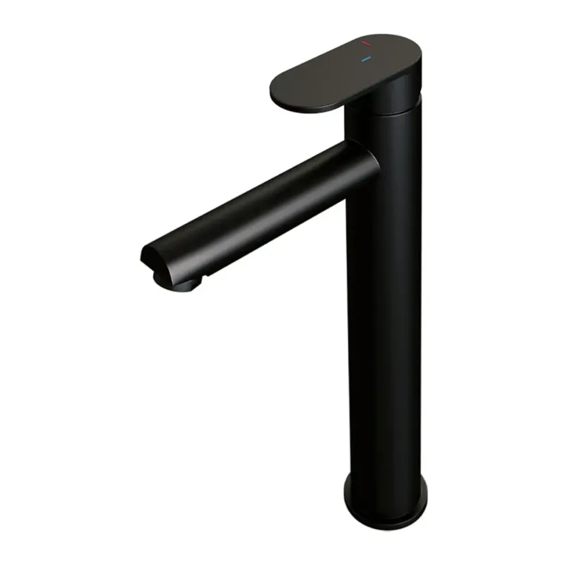 Laatste Versie Brauer Black Edition ColdStart verhoogde wastafelkraan energy-saving model C zwart mat