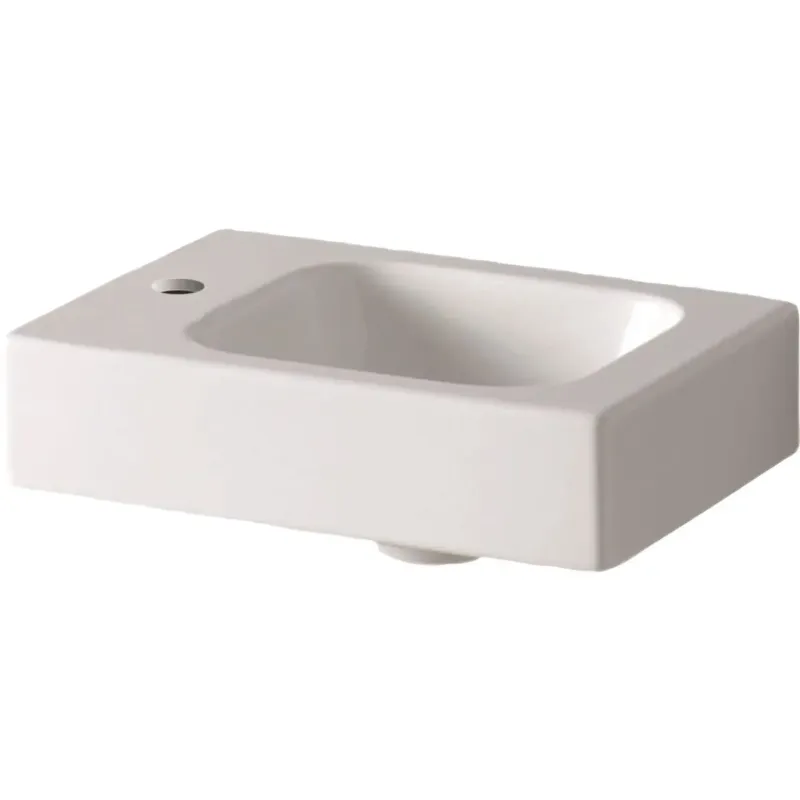 Geberit iCon fontein met kraangat links 38cm wit Favoriet