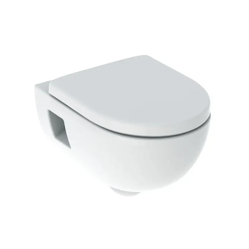 Express Levering Geberit 300 Basic 28 hangend randloos toilet met softclose zitting wit glans