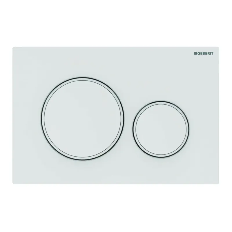 Actieprijs Geberit Sigma 20 drukplaat easy-to-clean mat wit