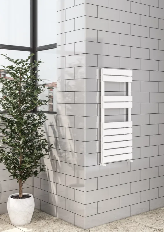 Aanbieding Eastbrook Addington type 10 handdoekradiator 60x80cm staal 560W wit glans