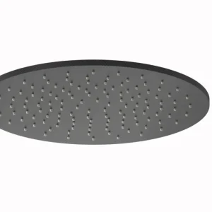 Plieger Roma hoofddouche 30cm geborsteld zwart chroom Actieprijs