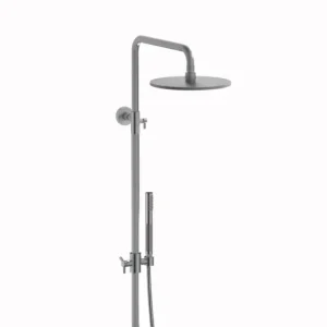 Plieger Roma opbouw regendouche 25cm geborsteld chroom Goedkoop