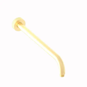 Snelle Levering Plieger Roma wandarm 35cm geborsteld goud