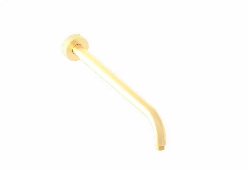 Snelle Levering Plieger Roma wandarm 35cm geborsteld goud
