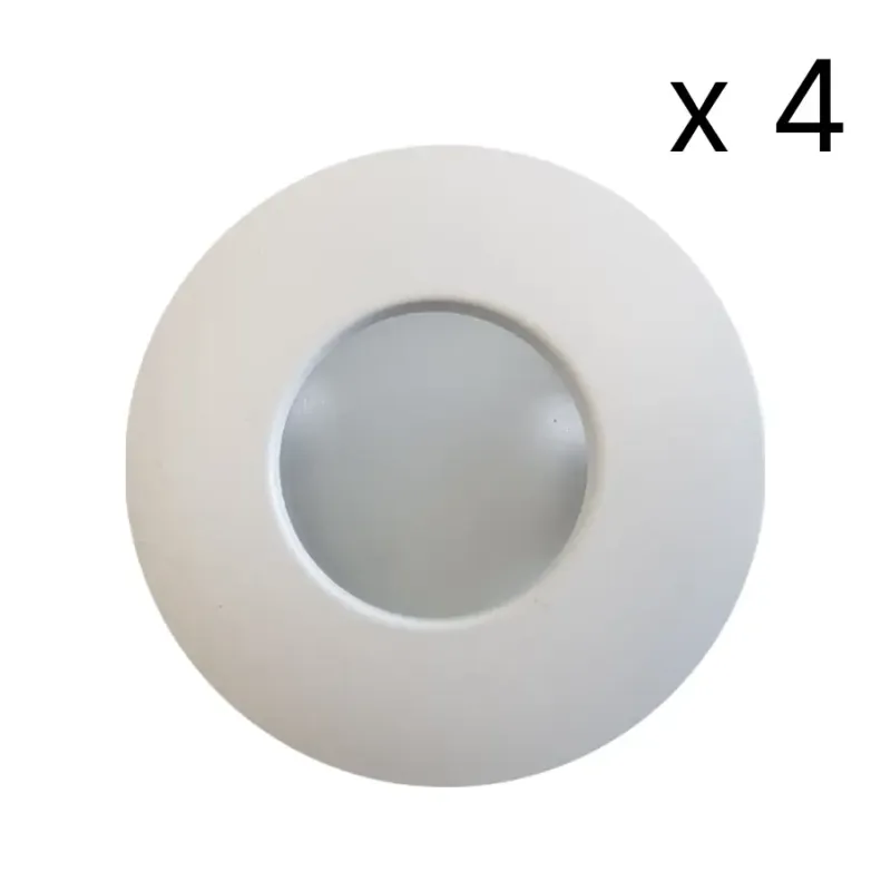 Premium NJOY verlichtingsset met 4 LED spots 83mm 5W wit