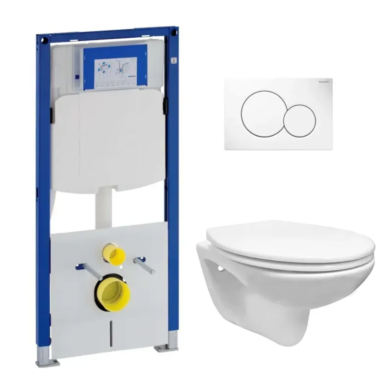 Flitsaanbieding Geberit UP320 toiletset met Plieger Basic toilet en standaard zitting