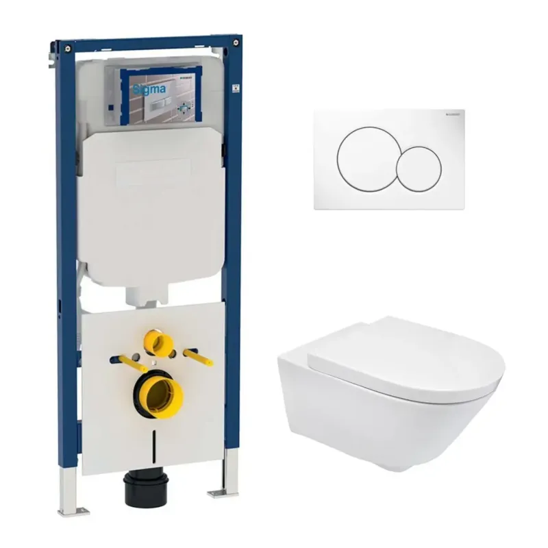 Speciale Aanbieding Geberit UP720 toiletset met Mueller Sub en softclose zitting
