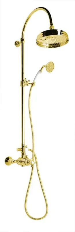 Veilige Betaling Sapho Antea opbouw regendouche 20cm goud