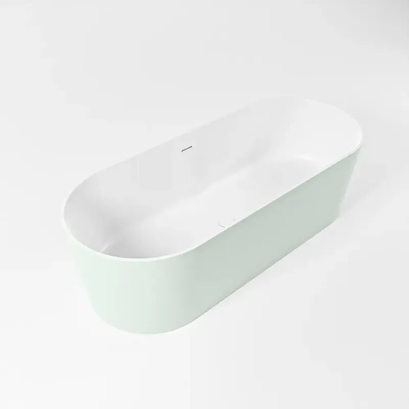 Shop Nu Mondiaz Noble vrijstaand bad 180x75cm kleur greey/talc