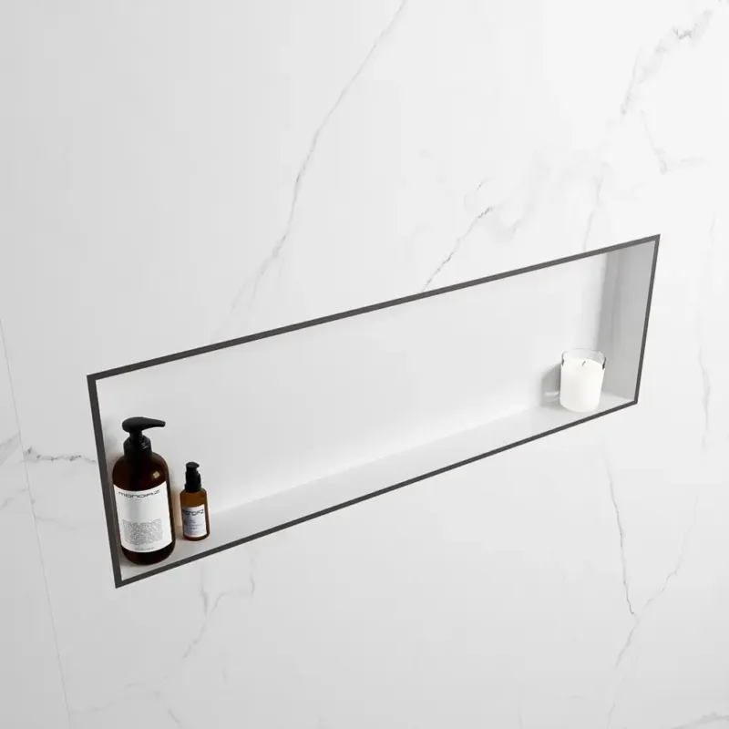 Op = Op Mondiaz Easy nis 90x30x8cm 1 vak dark grey/talc