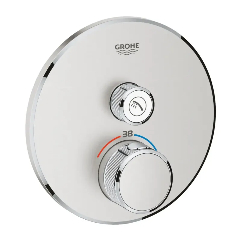 Beste Prijs Grohe Grohtherm SmartControl thermostaat met omstel rond supersteel