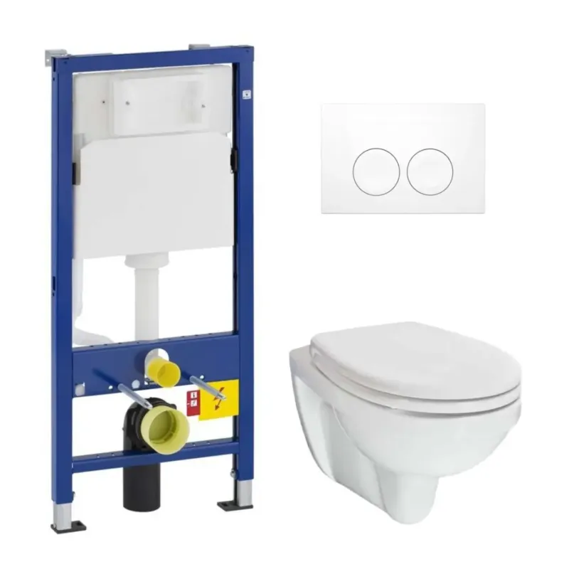 Geberit UP100 toiletset met Mueller Trevi toilet en softclose zitting Rechtstreeks Van De Fabrikant