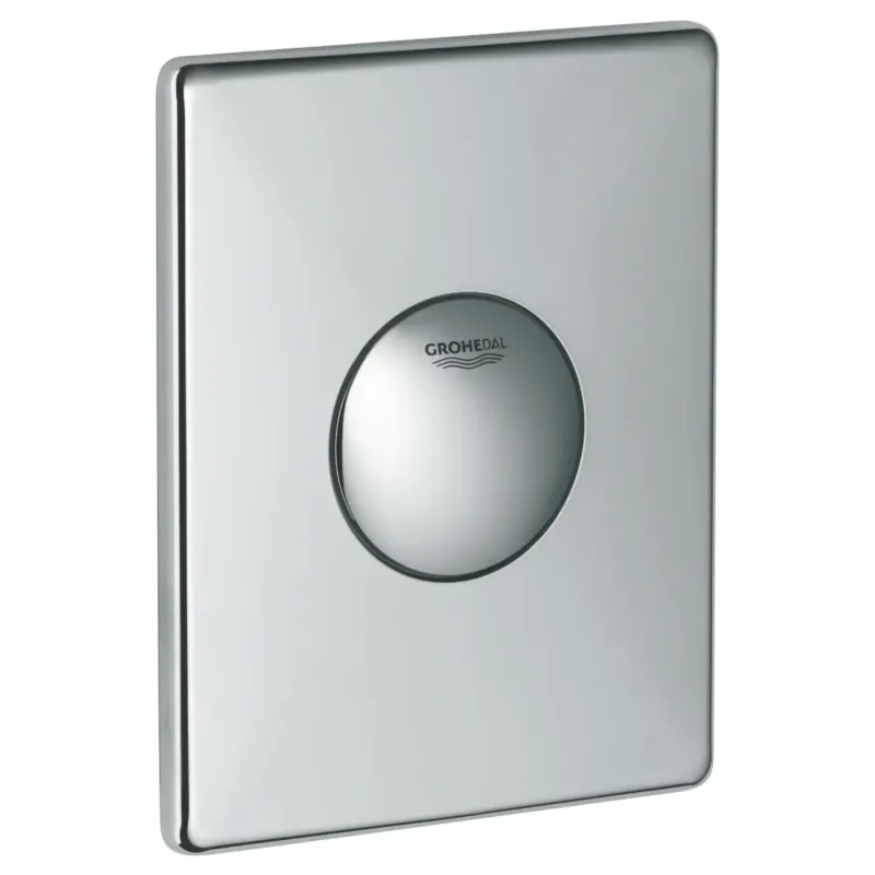 Grohe Skate bedieningsplaat chroom Op = Op