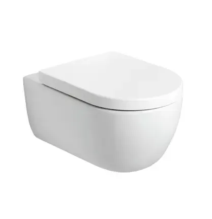 Voordeelprijs Plieger Kansas randloos toilet met softclose & quick release zitting wit mat