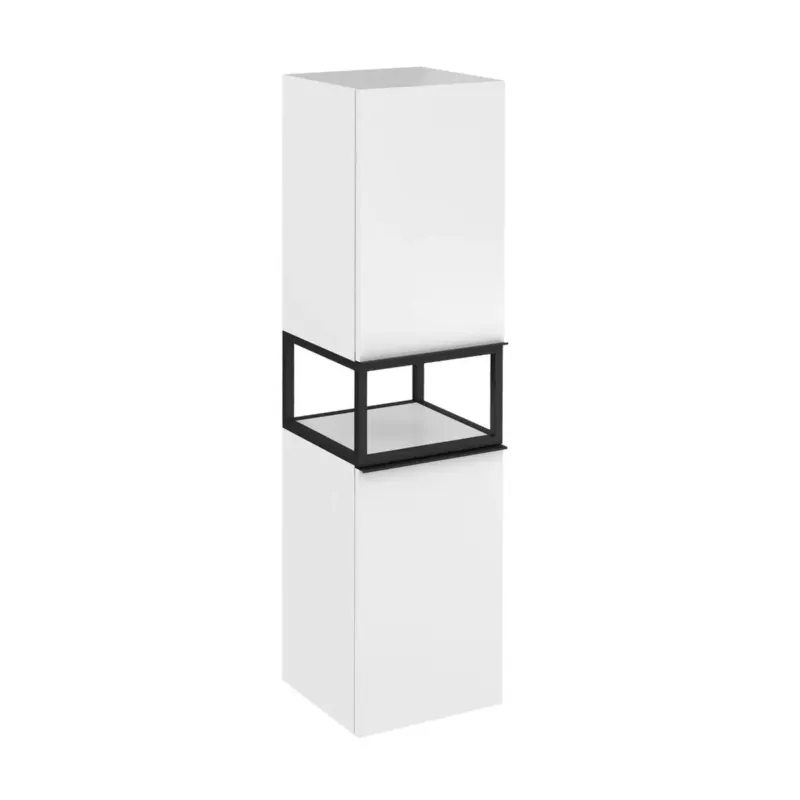 Allibert Fabrika kolomkast 35x35x143cm hoogglans wit Koop Vandaag